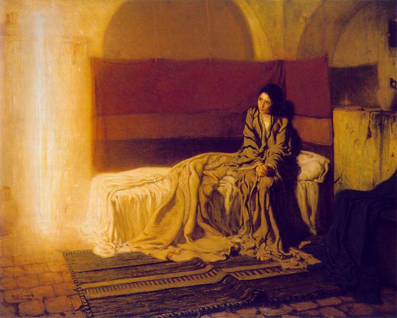 artist henry ossawa tanner painting the annunciation